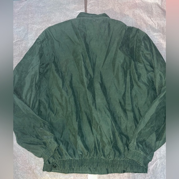 Vintage windbreaker green Las Vegas On Tour size medium - Picture 2 of 5